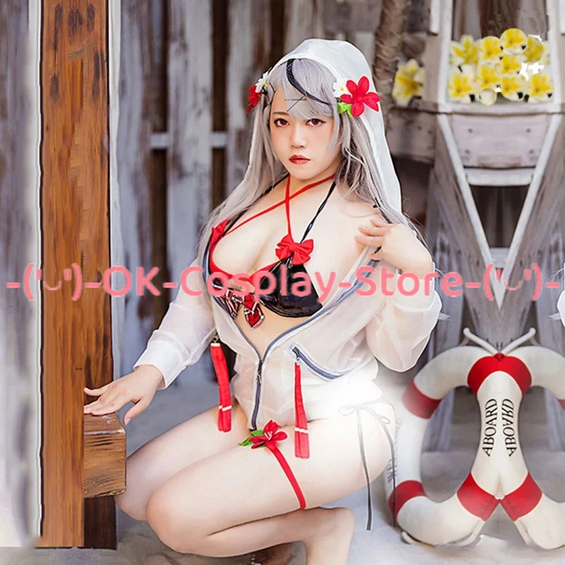 Sakamata Chloe Cosplay kostým Vtuber cosplay anime oblečenie Ženy sexy plavky Halloween karneval uniformy vyrobené na mieru
