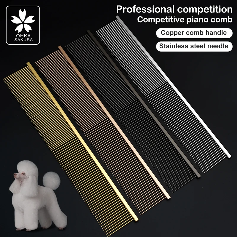 Sakura Pet Grooming Piano Comp pudle Pudl Hair Open Knot Com Compet