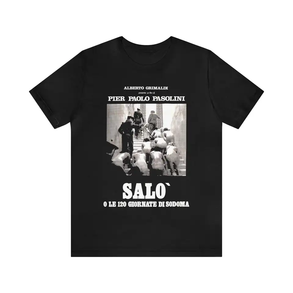 Salò alebo 120 dní Sodom Pier Paolo Pasolini 1975 Taliansky filmový obrázok Plate