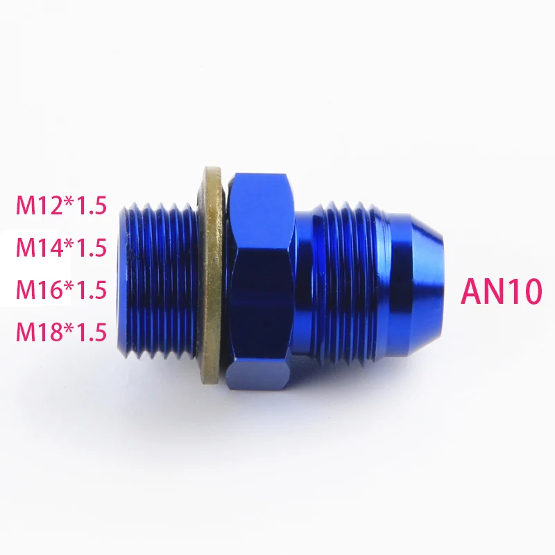 Samec -10an AN10 A 10 Muž do M18 P1,5 M14 * 1,5 M16 x 1,5 M18 * 1,5 adaptér adaptéra