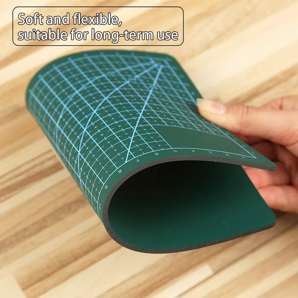 Samoliečba rezací tanier umelecké náradie súpravy na rezanie rohože Workbench Patchwork Cut Pad Pad Šija