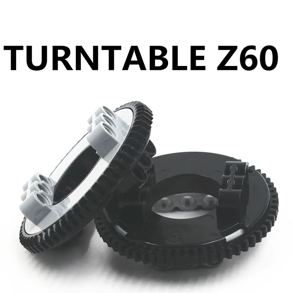 Samoobchodné tehly MOC Stavebs Technické diely 2pcs Technický gramofón z60 kompatibilný s Lego 18938+18939 pre hračku
