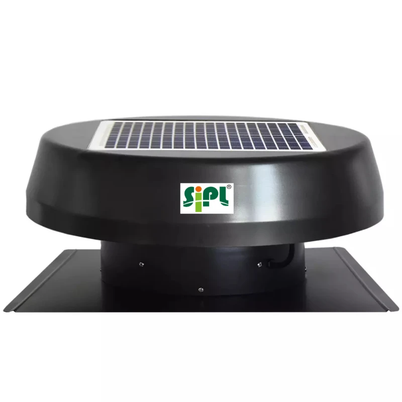 Samostatne poháňaný veterný turbo solárny panel strecha ventilátora Eco Vent Nástroje Vysoko energie výfukový výfuk Ventilácie Ventilácia ventilátora Ventilácia tepelného extraktora