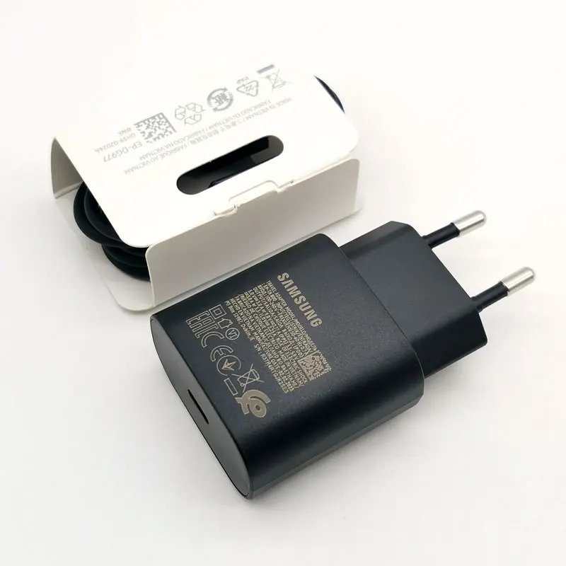 Samsung S24 25W PD Super rýchla nabíjačka Adaptér Typ C Kábel pre Galaxy S20 S21 S22 S23 Poznámka 20 Ultra 10 Plus Z Flip Fold 6 5 4 3