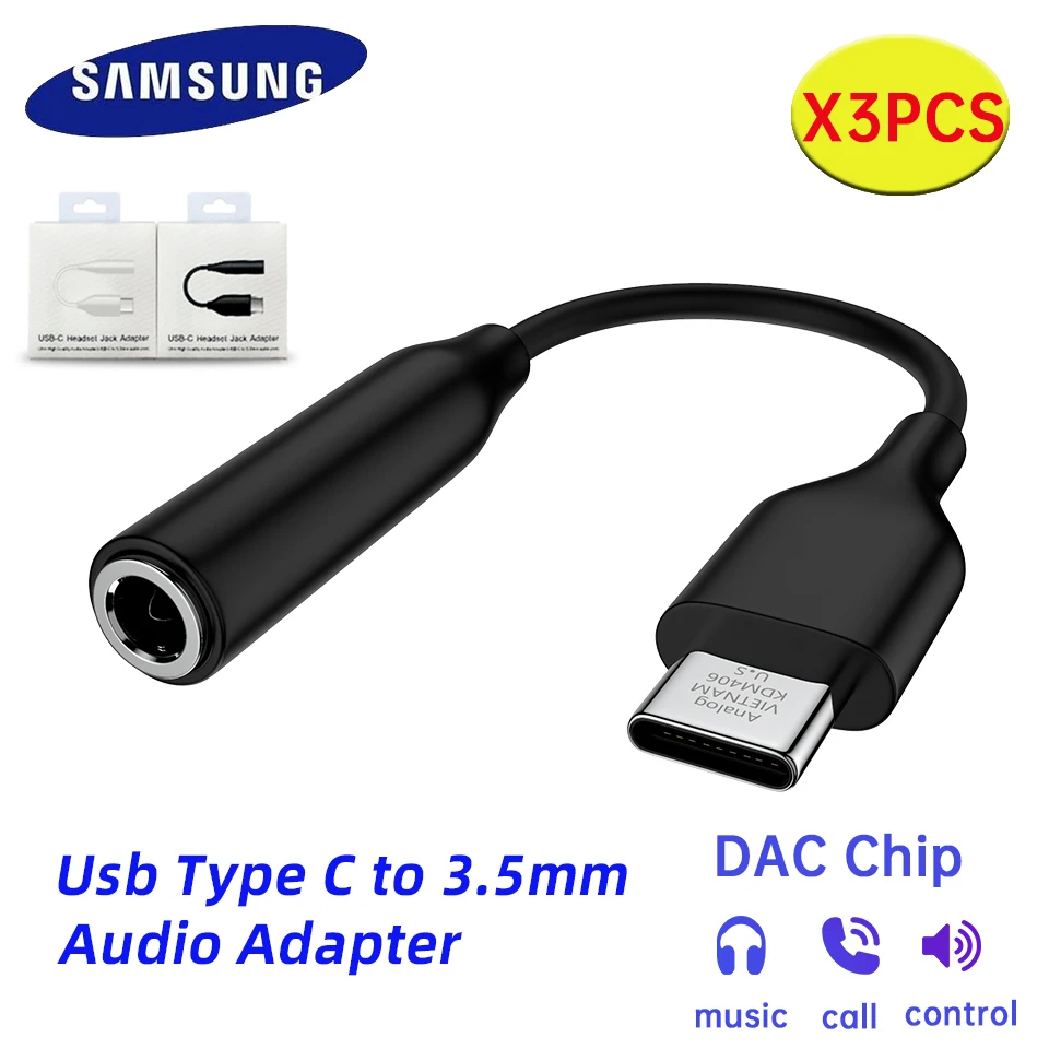 Samsung USB Typ C až 3,5 mm aux adapter typu C 3 5 Jack Audio Cable Samsung Galaxy S24 S23 S22 S21 Ultra S20 Poznámka 20 10 + Tab S9