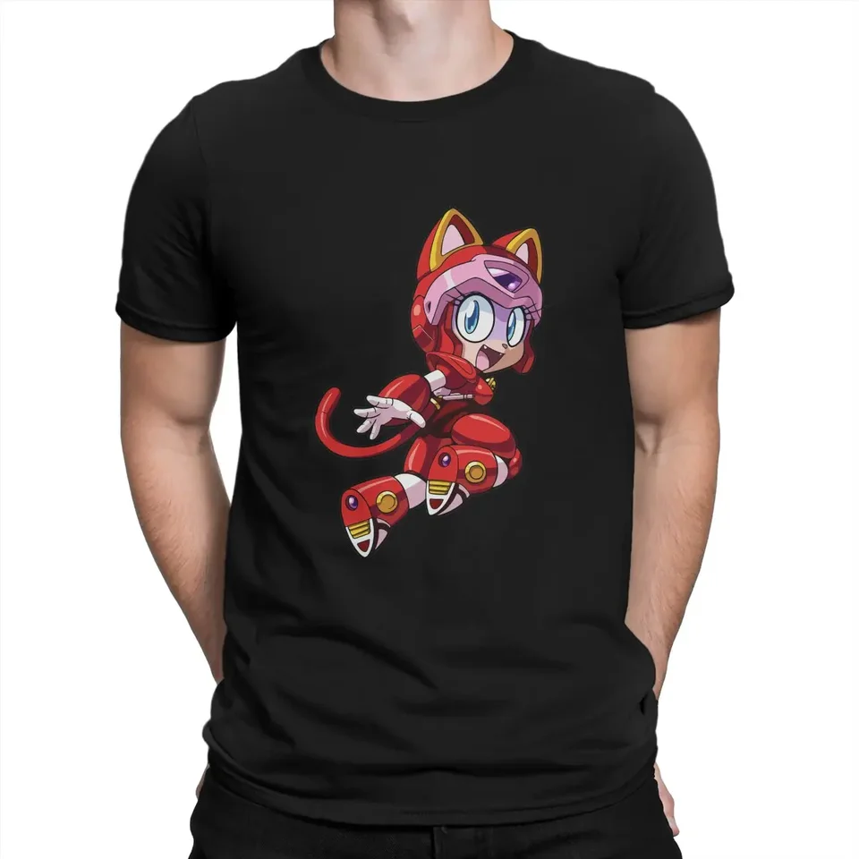 Samuraj pizza mačky dievčenské tričko harajuku gotické pánske tričko Polyester Men Topy