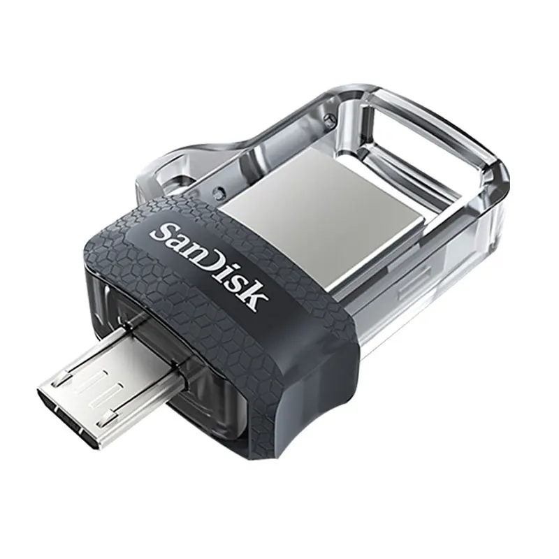 Sandisk Mini USB 3.0 Dual OTG USB Flash Drive 128 GB 64 GB 32 GB 256 GB Pendrive USB3.0 Vysoká rýchlosť až 150 m/s pre telefón s Androidom