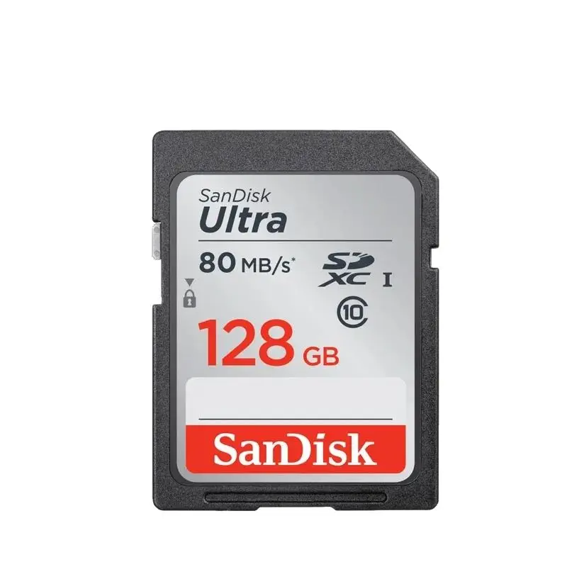 Sandisk SD karta 128GB 64GB 32 GB 16 GB 256 GB SDHC SDXC UHS-I MICRO MICRO SD TF CARD10 U3 pre fotoaparát vysokorýchlostný automobil SDUNC SDUNC