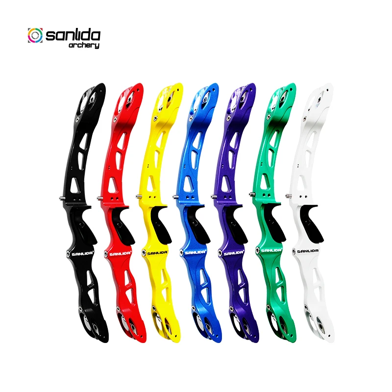 Sanlida Archery Miracle X9 Intermediate ILF Riser Riser Rescurve Target Bow Riser 25 '' Pravá ruka na lov vonkajšieho športu