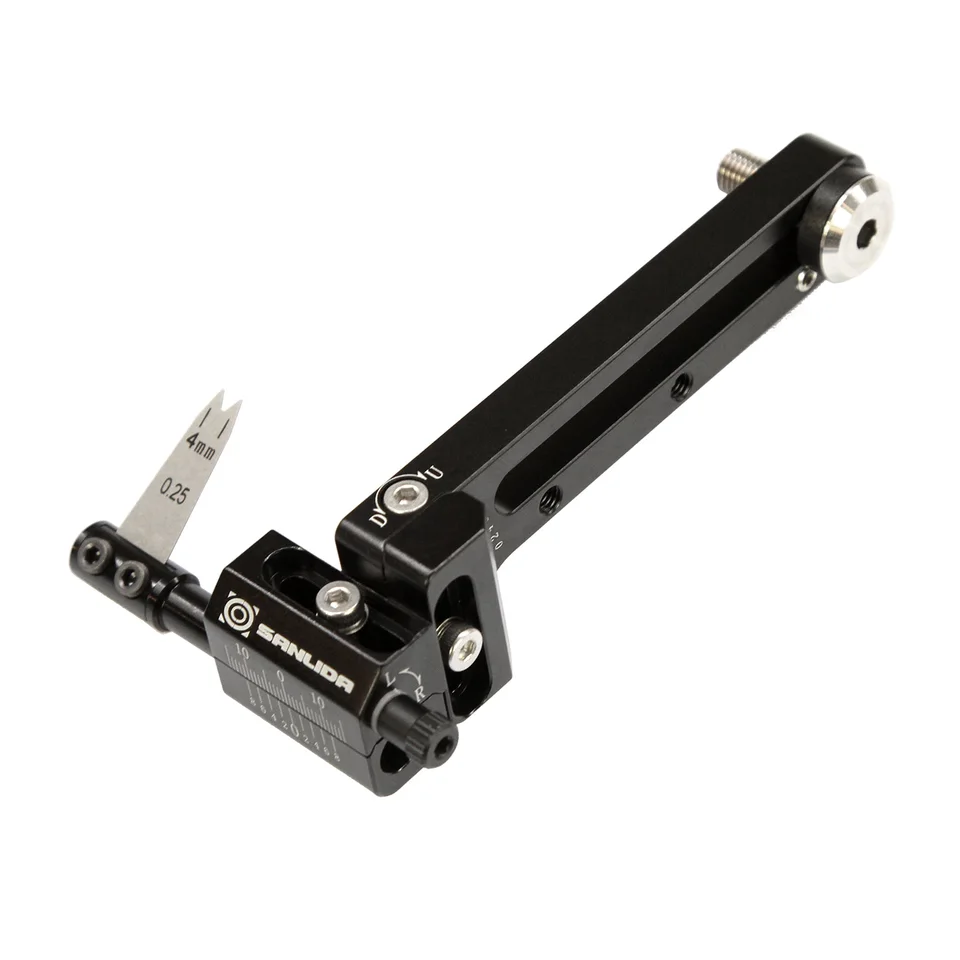 Sanlida Archery X10 Zlúčenina Cieľová šípka LOW REST Long CNC 6061 Hliníková cieľová lukostreľba
