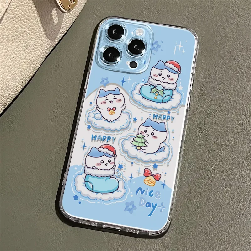 Sanrio Chiikawa Hachiware Kawaii roztomilý telefón pre iPhone 16 15 14 13 12 11 Pro Max xr xs max 7 8 plus mini y2k kreslený kryt