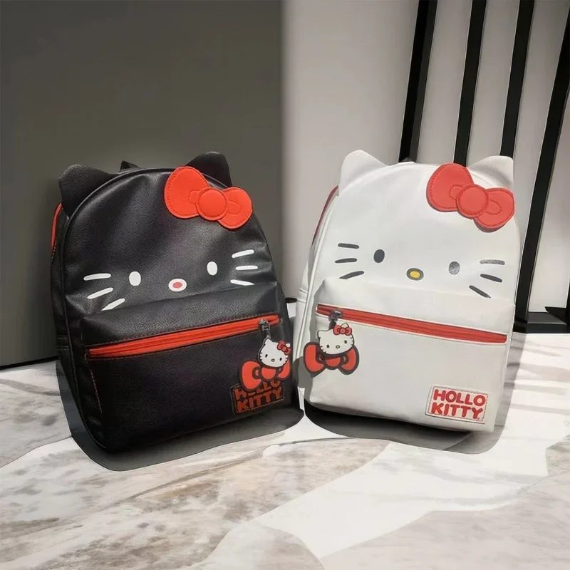 Sanrio Hello Kitty Cute and Sweet Student Schoolbag Cartoon Travel Shopping na nákup farby odolného voči neformálnym batohom