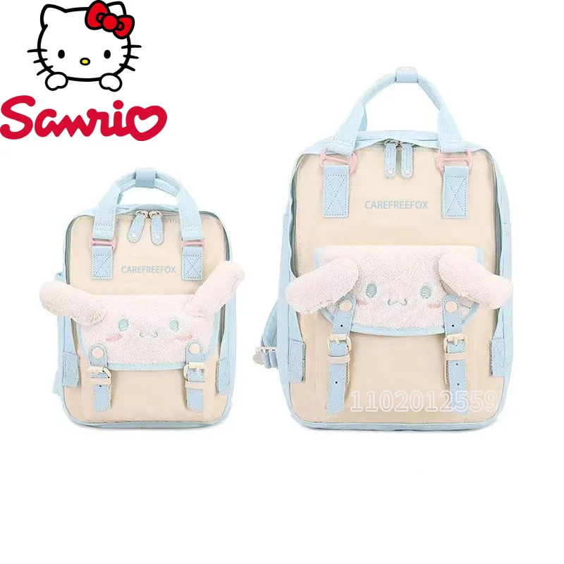 Sanrio Hello Kitty Nové roztomilé 3D batoh Luxury Brand Dámska batoh cartoon Fashion Girls 'Batoh Girls' Schoolback