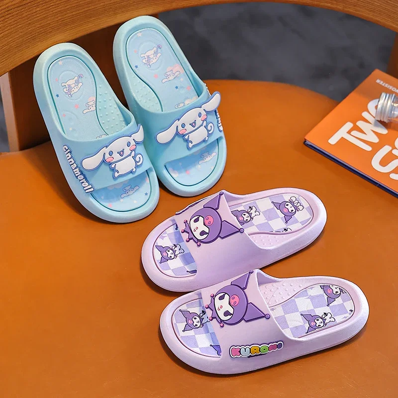 Sanrio letné papuče vnútorná kúpeľňa proti šikanovaniu - husté mäkké roztomilé a krásne karikatúra anime dizajn v štýlovom darček