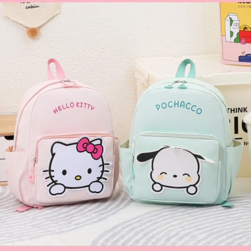 Sanrio New Cinnamoroll Babycinnamoroll Študent Schoolbag Veľká kapacita na voľný čas ľahký batoh s dvojitým ramenom