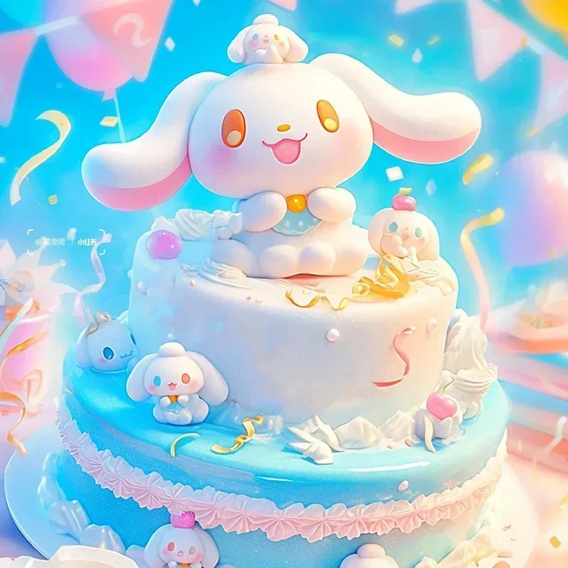 Sanrio Series 5D ručne vyrobené domáce zvieratá Karikatúra Diamond Painting Cinnamorol Mosaic Diamond Painting Kit