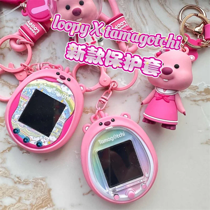 Sanrio Tamagotchi uni inteligentné ochranné puzdro Silikón puzdro Kuromi My Melody Cinnamoroll Cartoon Prívesok Dievčatá Darček