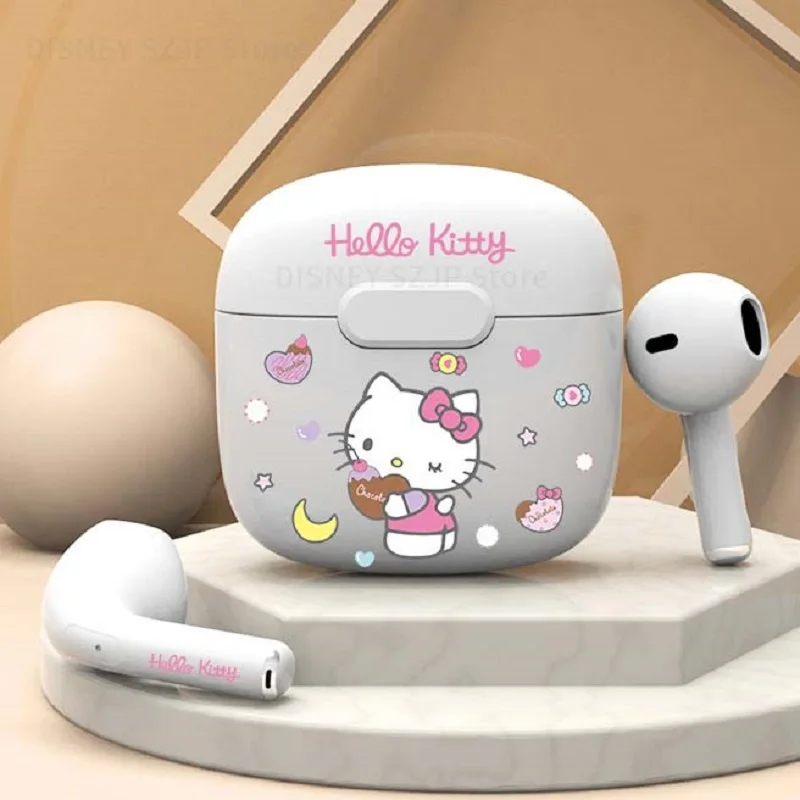 Sanrio Tws Earbuds C01 Hello Kitty Wireless Serfones Bluetooth My Melody Sport Hifi zvukové herné slúchadlá anime karikatúra