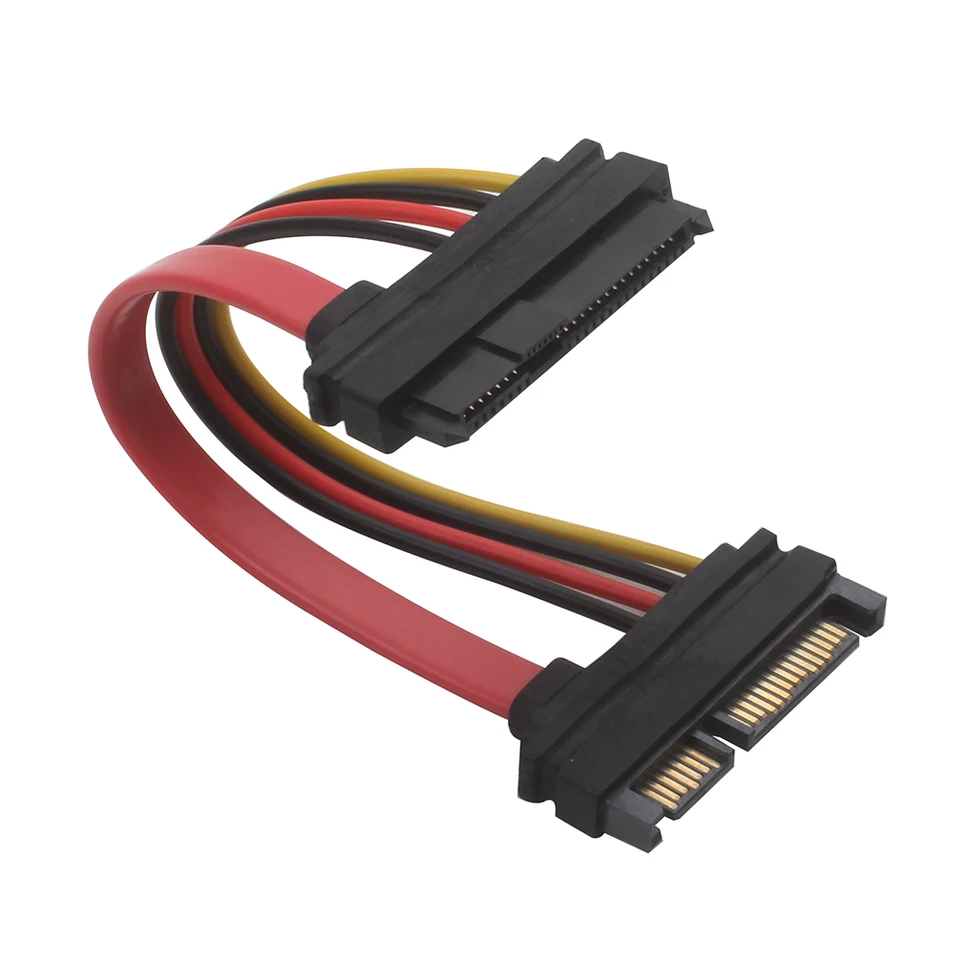 SAS na SATA, SFF-8482 SAS 29 PIN do SATA 22PIN HORD DISK HORE RAID RAID KABEL S 15 PIN SATA napájacím portom
