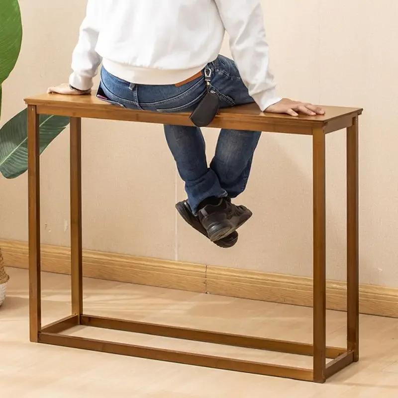 SASE BAMBOO CONSOLE TABLES SLOŽKY POŠKODNÉ ORICKY ORAMENTY DOMÁCNO
