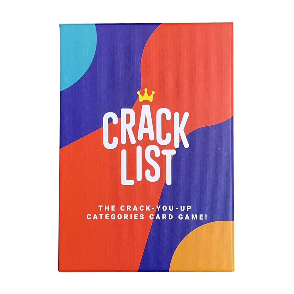 Savana Crack List The Crack You Up kategórie kartová hra