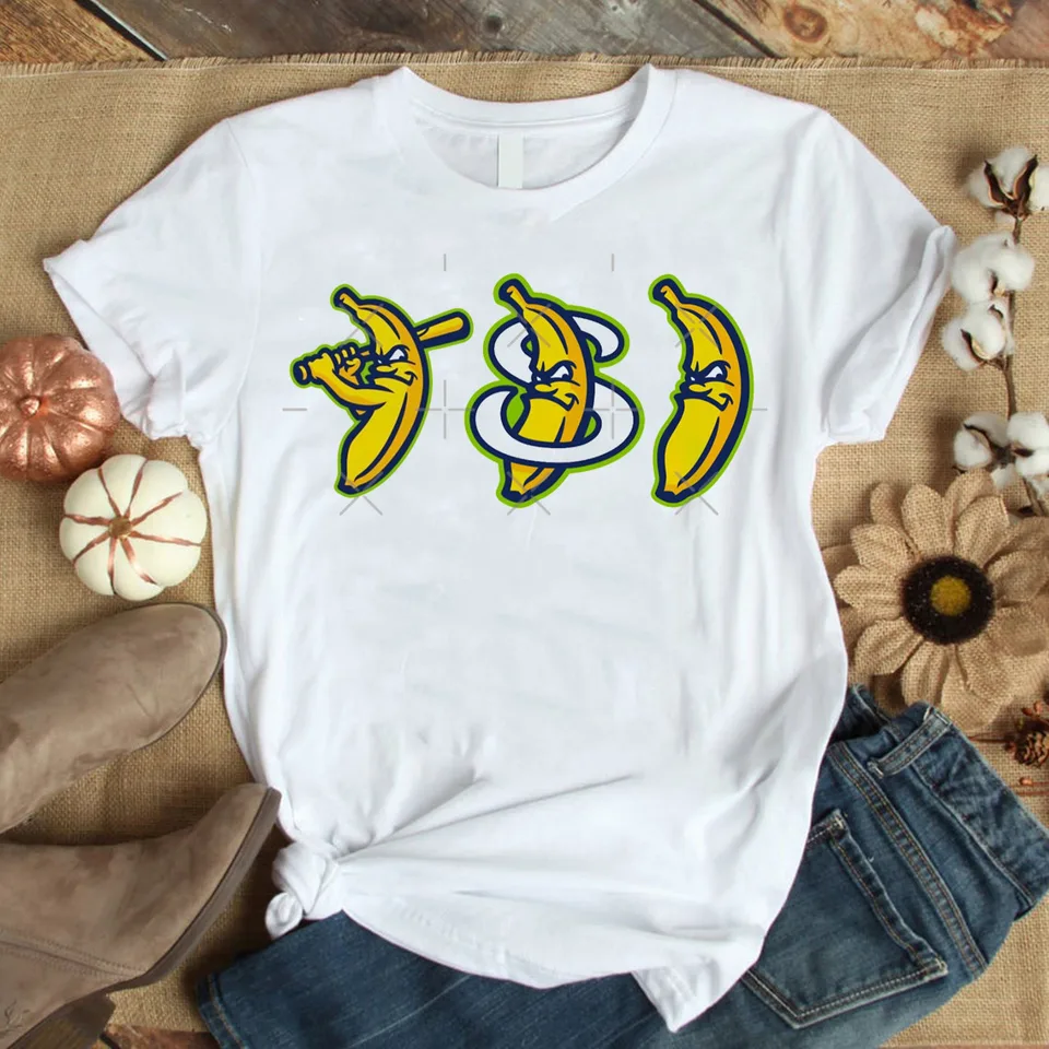 Savannah bananas baseball muži tričko biela bavlna Všetky veľkosti s 5xl jj3755