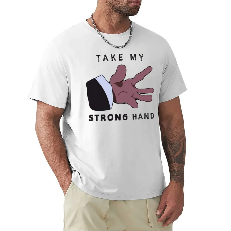 Scary Film-Take My Strong Hand Tričko Anime Plus veľkosti Tops Tops Blacks Pánske tričko