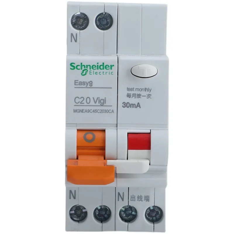Schneider Electric EA9C45 Ochranca úniku 1p+n 6a 10a 16a 25a 32a 40a 4