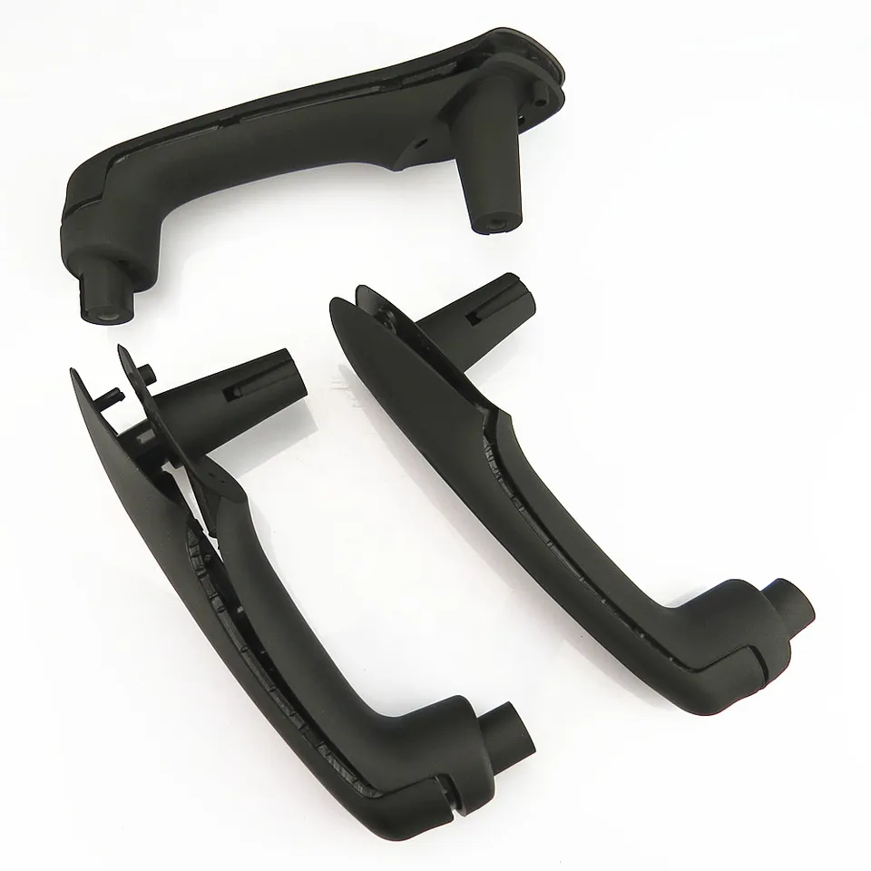 Scjyrxs automobil Interiér ľavé pravé dvere ťahajte rukoväte Sada častí pre VW Golf MK4 1J0867171A 1J0867172A 1J0867179A 1J0867180A