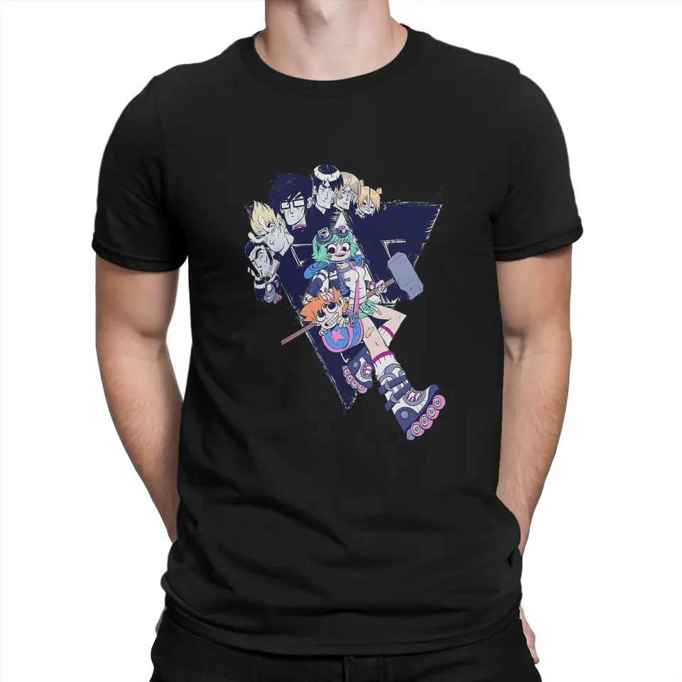 Scott Pilgrim vs The World Man Trhirt Krásne výrazné tričko harajuku mikiny bedra