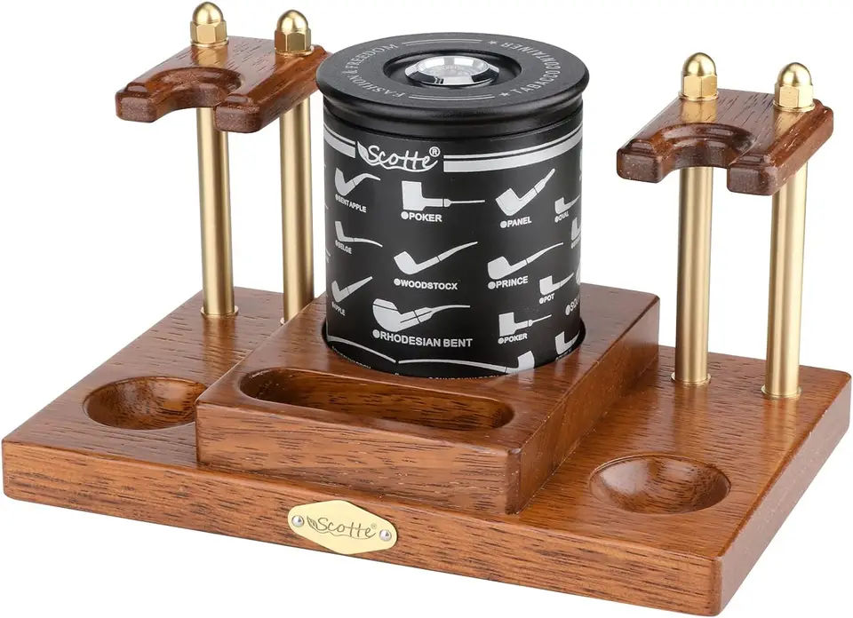 Scotte Wooden Tobacco Pipe Stop