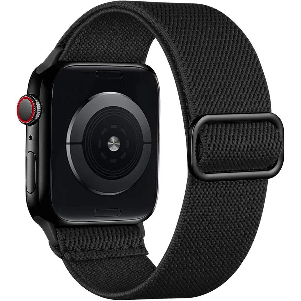 Scrunchie Band for Apple Watch Strap 44 mm 40 mm 45 mm 41 mm 38 mm 42 mm 49 mm elastický nylonový náramok IWATTS Series Ultra 2 9 8 7 SE 6