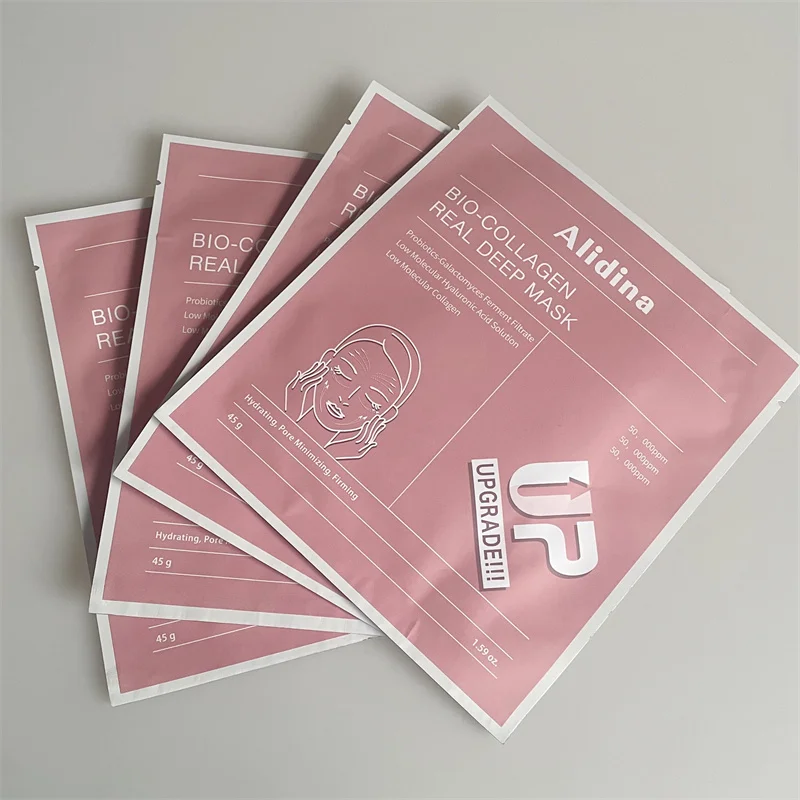 SD kolagén krištáľová maska ​​Krásna tvár Rýchle topenie 45G Bio kolagénová maska ​​Hydrogel Mask Skutočná hlboká hydratačná nočná list