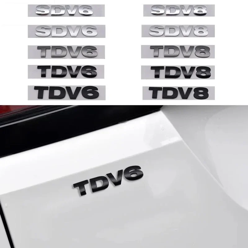 SDV6 SDV8 TDV6 TDV8 LIGO LOGO LOGO STANCER pre Land Rover Range Rover SDV6 SDV8 RETIT TDV6 TDV8 Zadné štítky KURIE