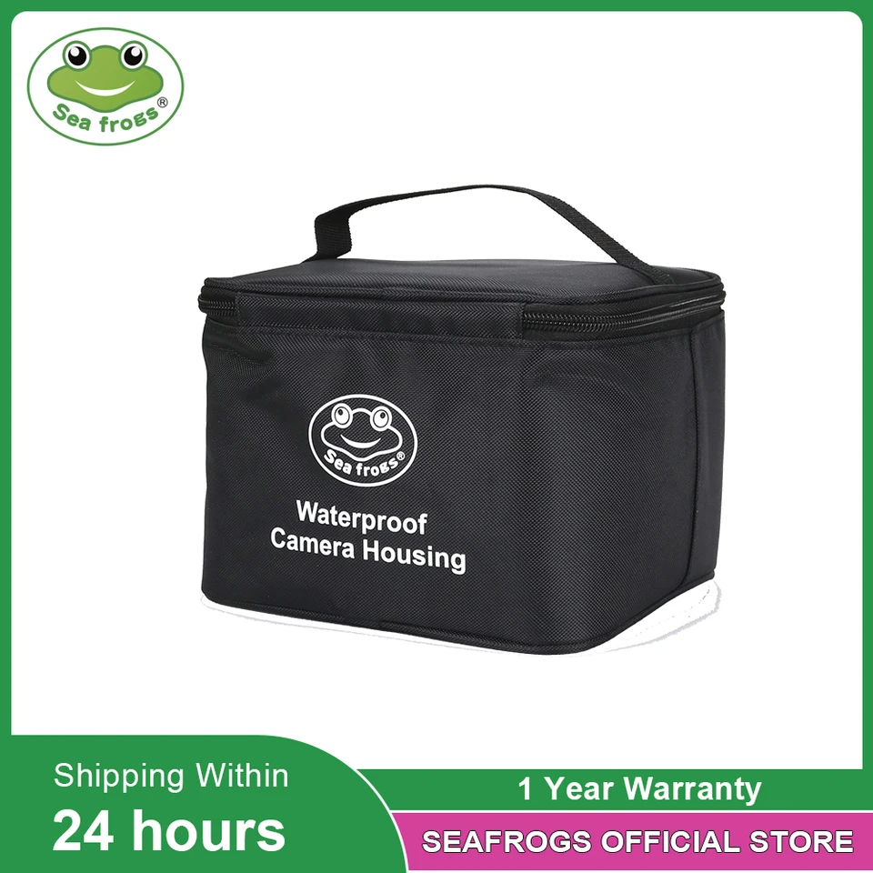 SeaFrogs Camera Storage Bag Športová kamera prenosné skladovacie puzdro zber vrecka na kameru pre TG4 5 6 Sony RX100 I III III