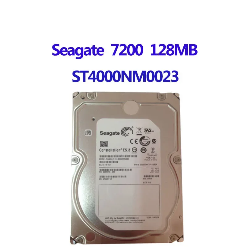 Seagate ST4000NM0023 Desktop HDD.3.5inch 4TB 2,5 SAS 256MB 7200 RPM SATA ST4000NM0023 HDD