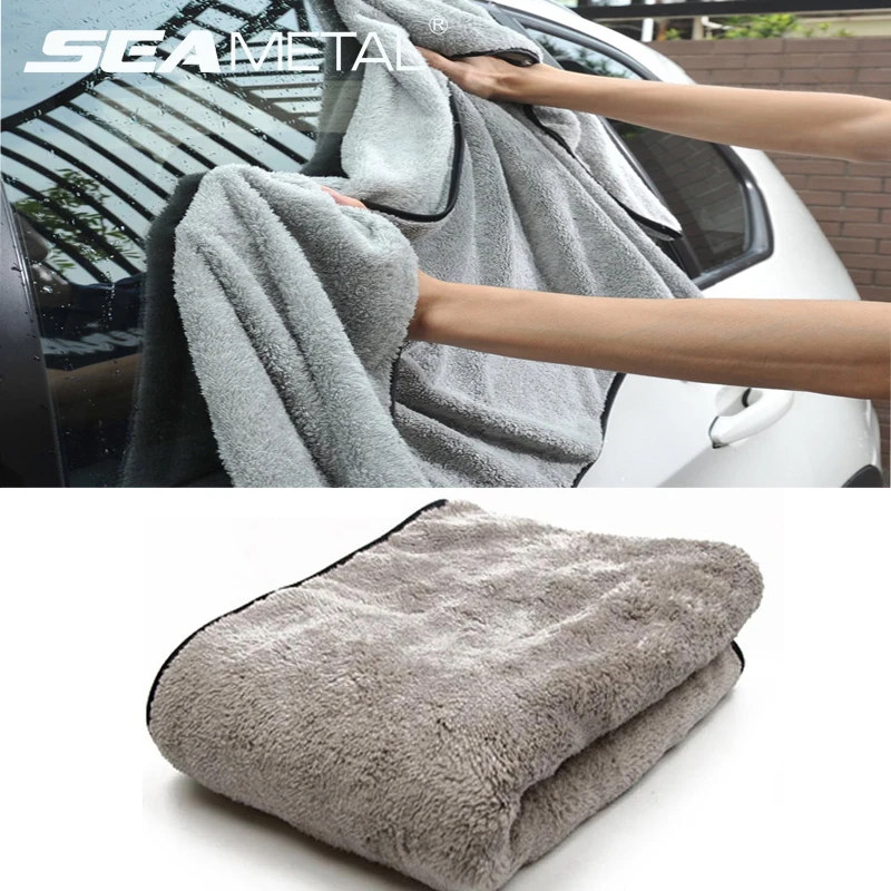 Seametal Microfigber Automatické umývacie utierky Super absorpčné čistenie automobilu Suchový uterák Multifunkčné handry pre príslušenstvo pre umývanie automobilov
