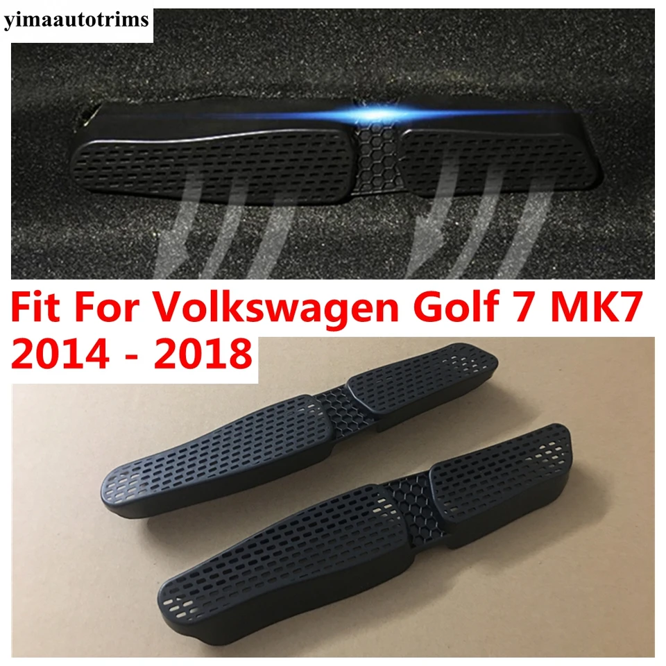 Sedadlo pod podlahou klimatizácia Venter výstup tepelne Ochrana mriežky Príslušenstvo pre Volkswagen Golf 7 MK7 2014 -2018