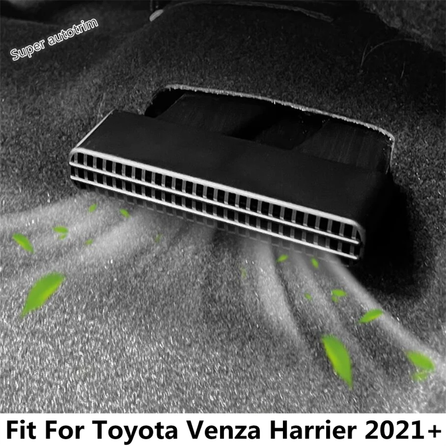 Sedadlo pod podlahou klimatizáciu AC klimatizáciu Duct Vent Grill Outlet Octer Apndory pre Toyota Venza Harrier 2021 - 2024