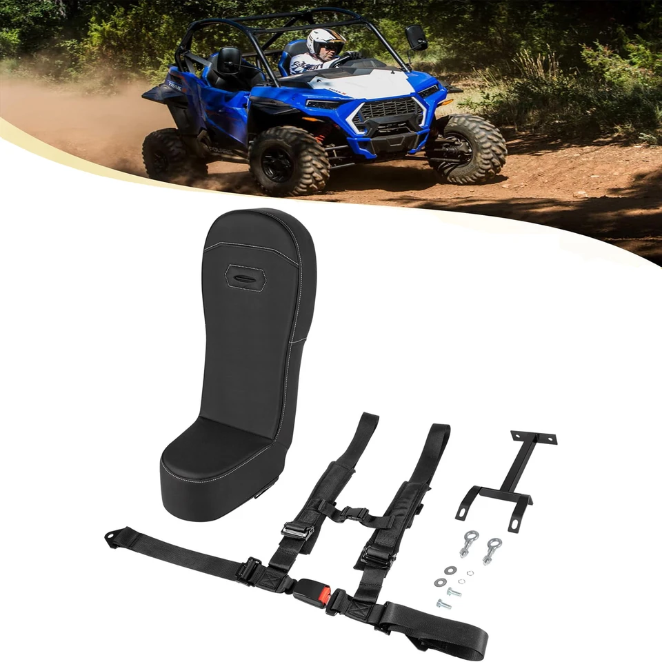 Sedadlo TM Bump so 4-bodovým postrojom predného a zadného skokového sedadla pre Polaris RZR 1000 a 900 Všetky modely 2014-2023