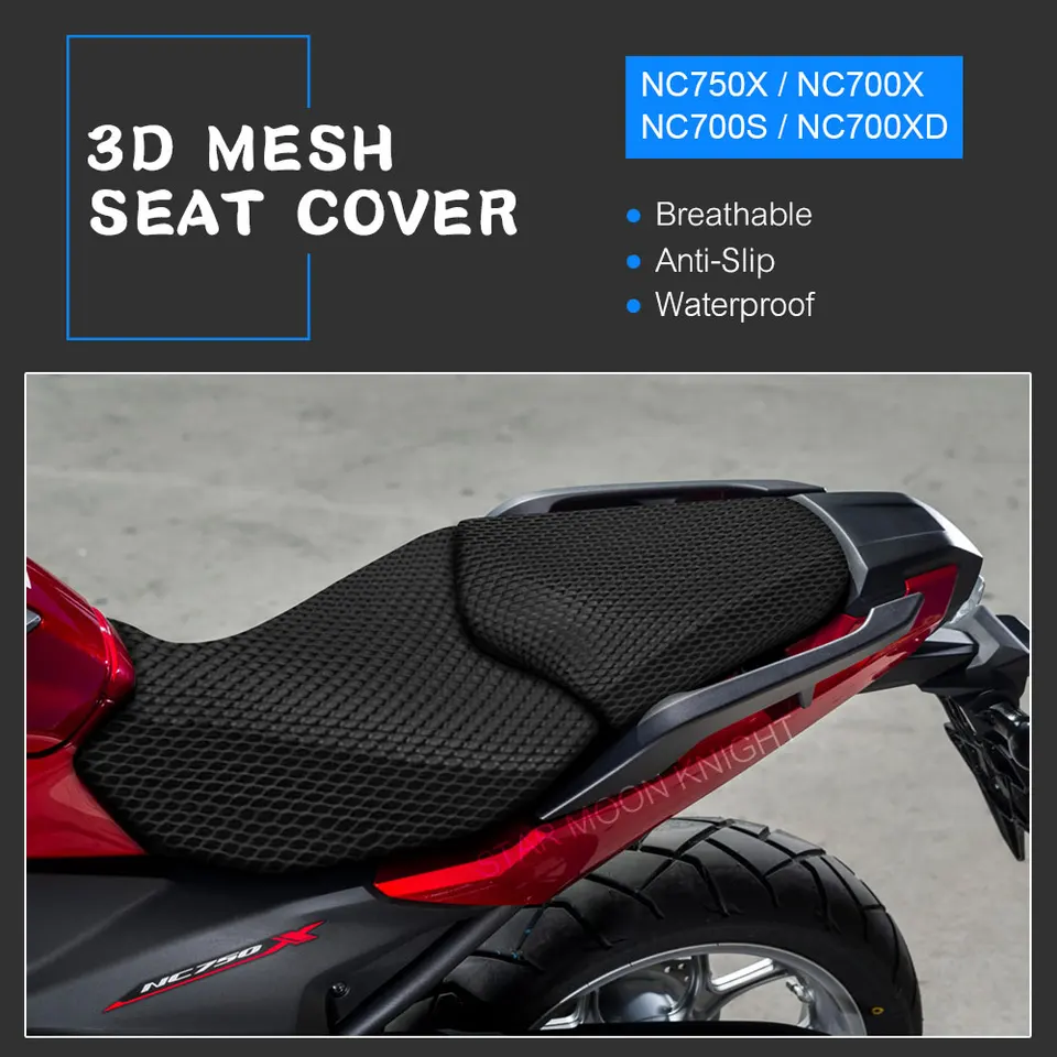 Sedadlá na sedlové sedadlo 3d siete pre sedlové sedlovky pre Honda NC750X NC700X NC700XD NC700S NC750 NC 750 X NC 750X 700X