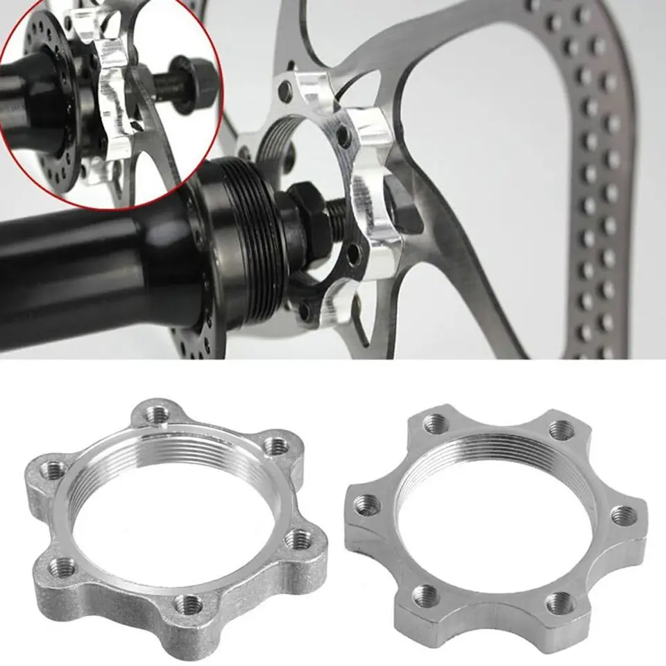 Sedo prírubového ťahu 44 mm/48 mm bicykel Príslušenstvo Závreté kotúčové brzdy Modifikované kotúčové brzdenie 6 skrutiek Adaptér Adaptér Disk Rotor