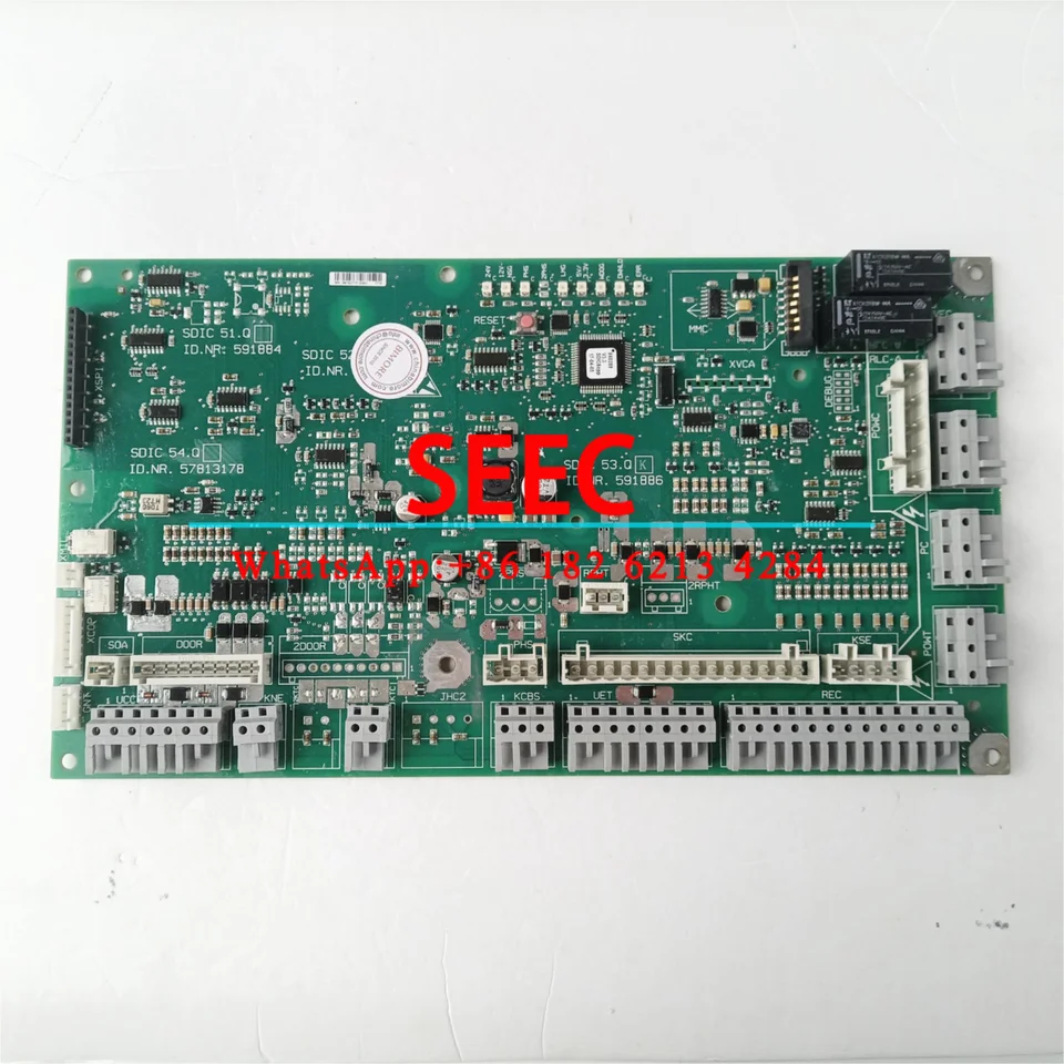 SEEC výťah výťahy náhradné diely hlavná doska PCB Vrchná doska SDIC 53.QK ID.NR. 591886