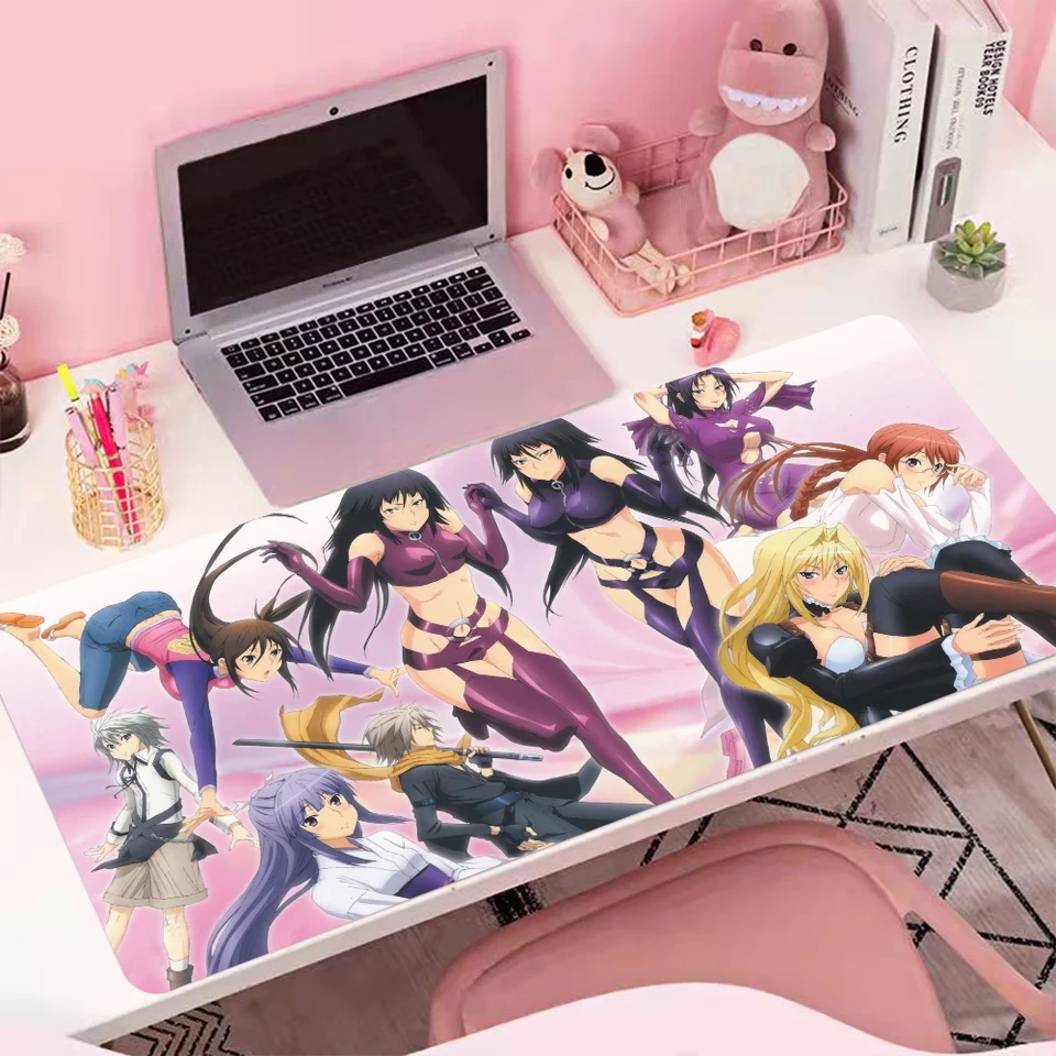 Sekirei MousePad Veľká myš Rat Gaming Mousepads Big Gamer MousePad Company Rubber Klávesnica rohož Mats Desk Pad Anime Girl Desk Mat