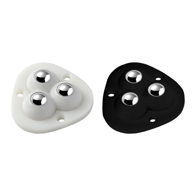 Self Adhesive Caster Caster Mini Caster s rotáciou 360 stupňov (4 ks) dropship