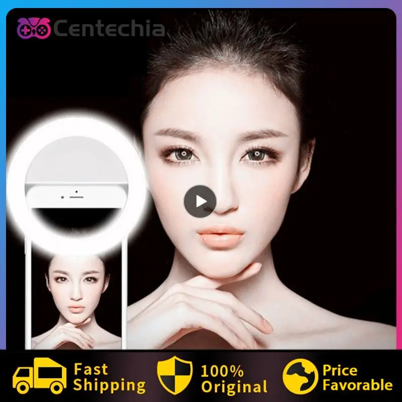 Selfie Clip Light Compact Perfektné pre selfies ľahko použiteľné vysokokvalitné osvetlenie prenosný dizajn Mobilný telefón Šošovky odolný selfie