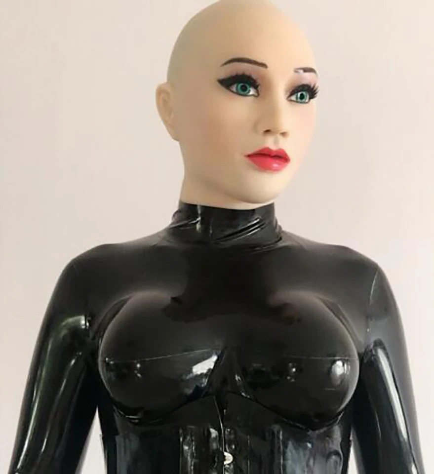 (Selina) Crossdressing Silikón Žena/dievča Full hlava transgender Silikón Cosplay kigurumi muž k ženskej maske Drag Queen Queen