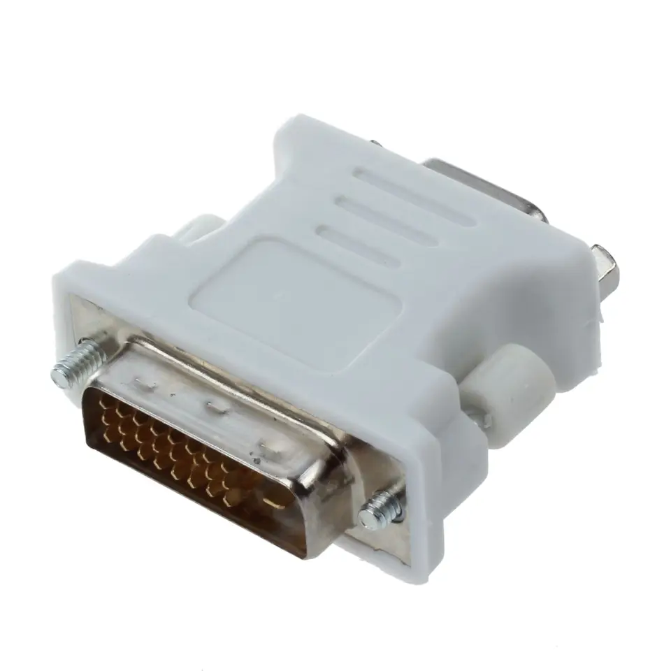 SEMOIC DVI Mužský adaptér (DVI - D 24 1) pre ženy VGA (15 -kolík)