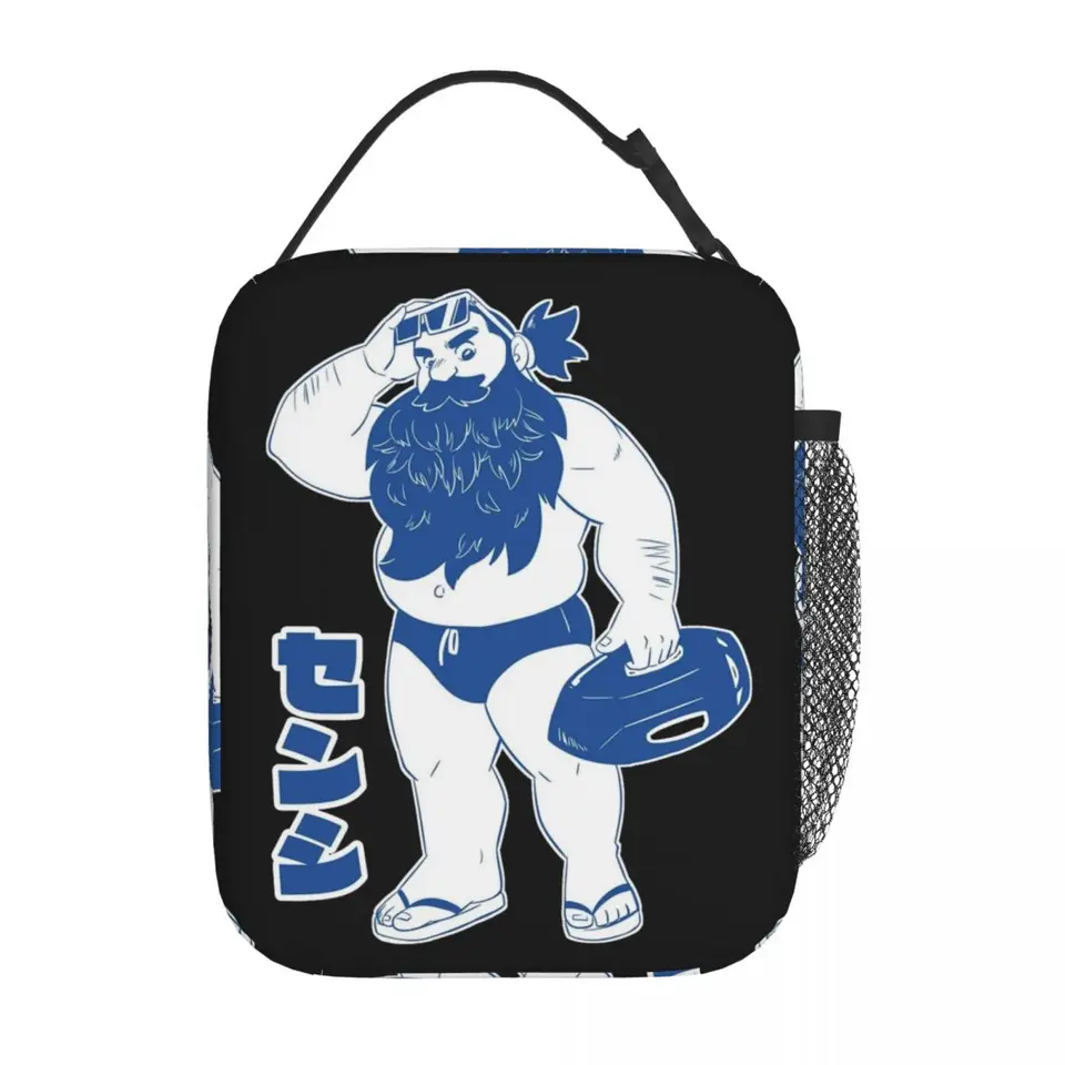 Senshi Dungeon Meshi Delicious v dungeon izolovanom obedovom taške Neprestrag Anime Modit Container Termal Bag Tote Lunch Box College
