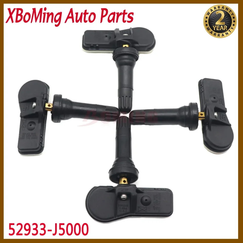 Senzor tlaku TPM TPMS Sensor 52933-J5000 pre Genesis G70 pre Kia Stinger GT GT1 GT2 2,0L 52933J5000 433MHz